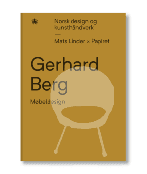 Omslag Gerhard Berg, Møbeldesign