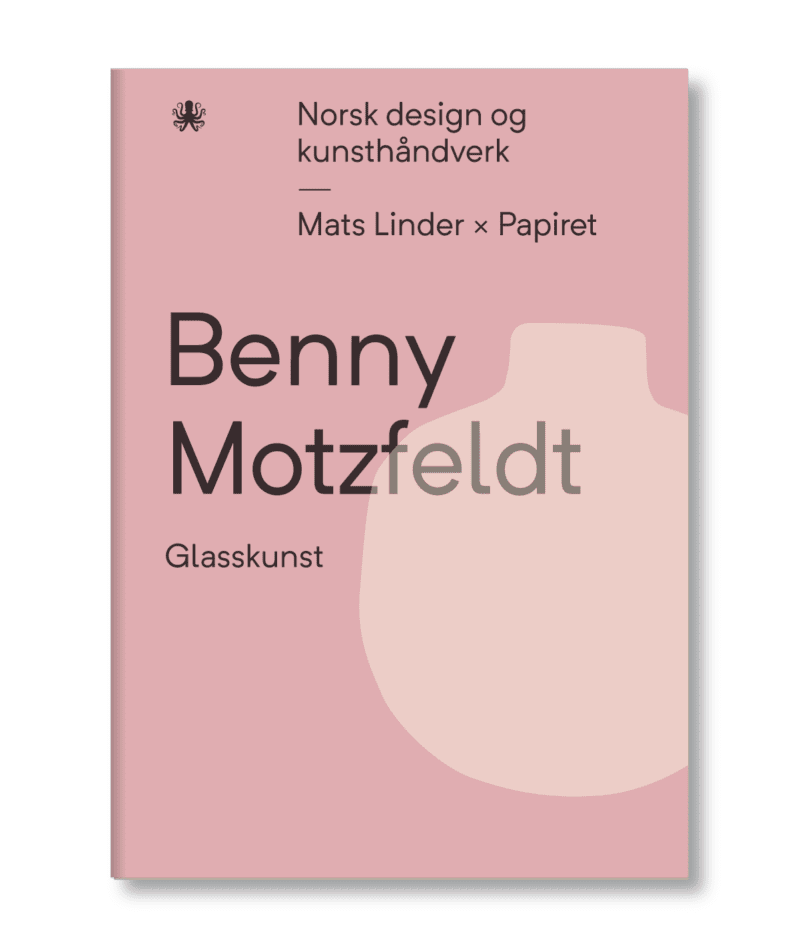 Omslag Benny Motzfeldt, Glasskunst