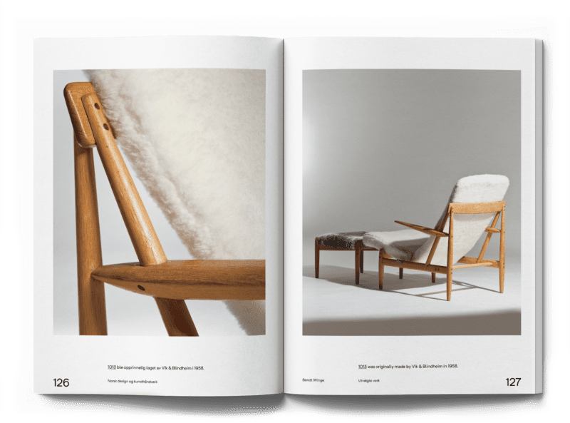 Oppslag fra boka om Bendt Winge