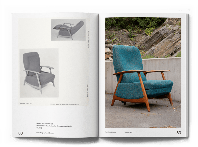 Oppslag fra boka om Karl Edvard Korseth