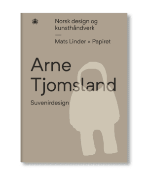 Omslag Arne Tjomsland, Suvenirdesign